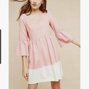 Anthropologie holding horses dye dress